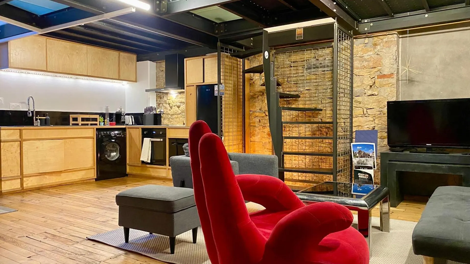 Ferienwohnung Loft Moderne & Cosy Terreaux / Croix Rousse - Courts Et Longs Sejours Lyon